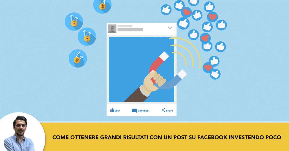 Come Sponsorizzare un Post su Facebook Investendo Poco e Con Grandi Risultati