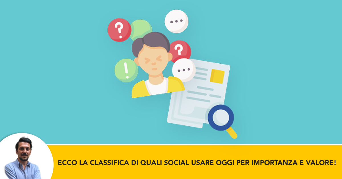 Vuoi Promuoverti sui Social Ecco La Classifica di Quali Usare Oggi per Importanza e Valore